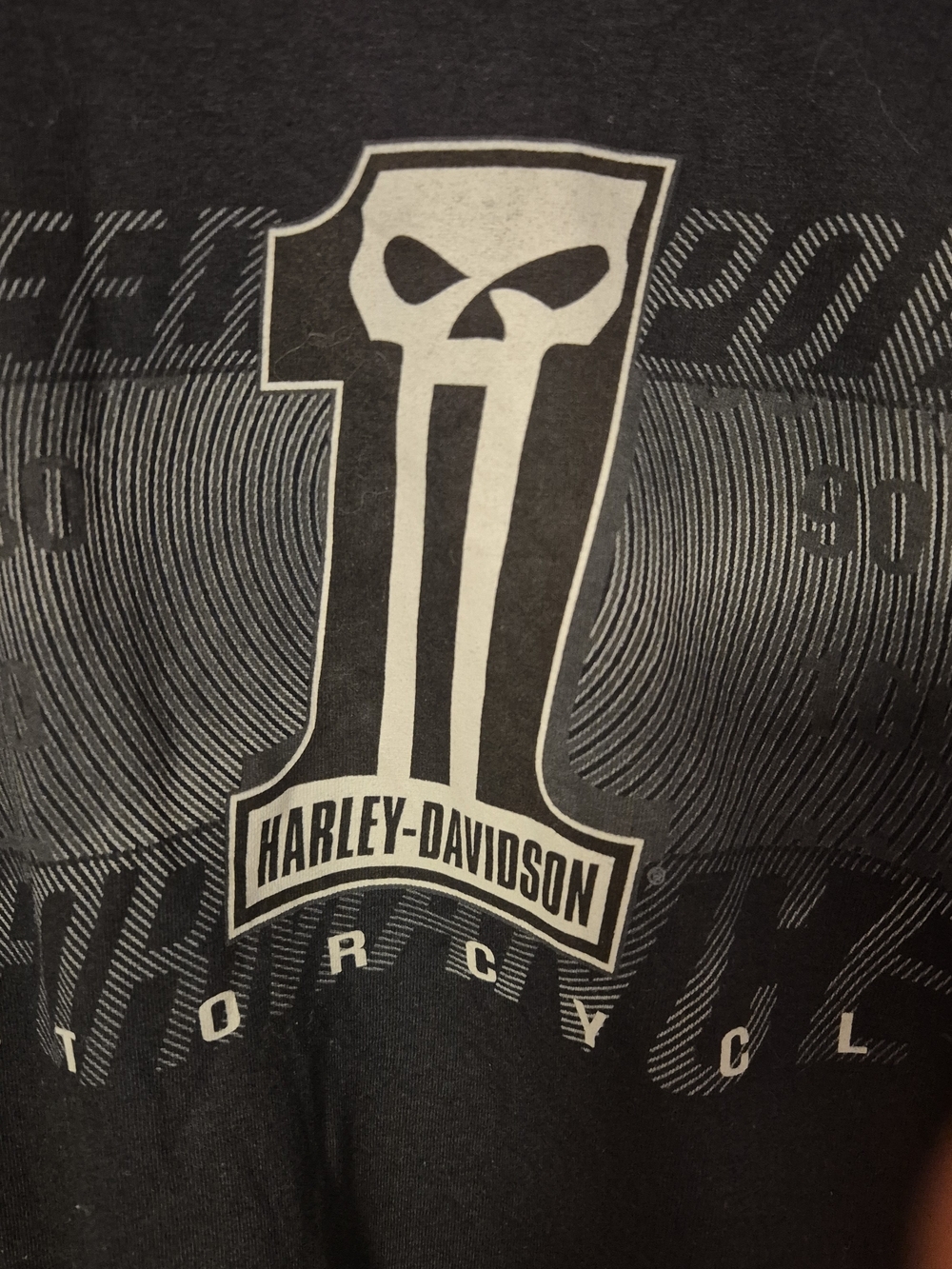 Harley-Davidson Men's Black Graphic Logo T-Shirt